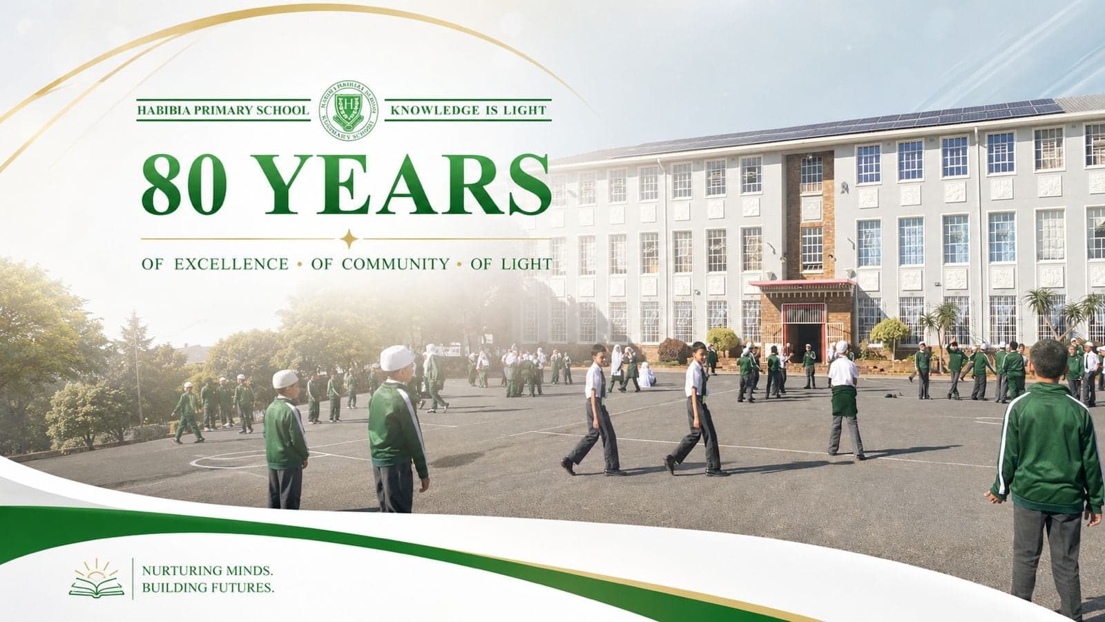 Habibia Primary School — celebrating 80 years of excellence, community, and light